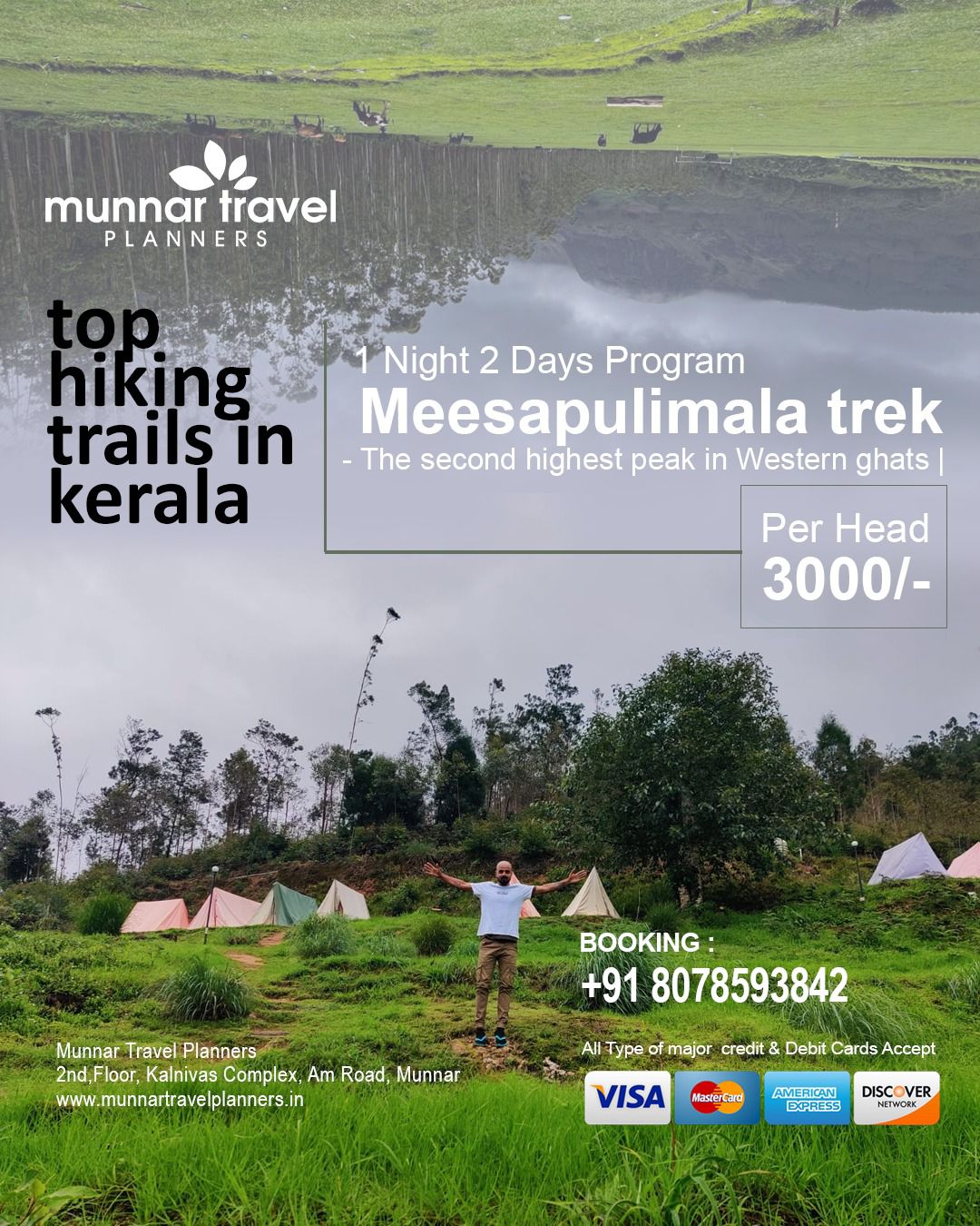 Meesapulimala Camp and Trek Munnar